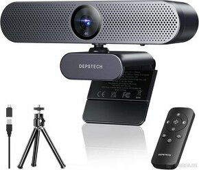 Webkamera DEPSTECH DW50 4K stativ dálkové ovládání - 1