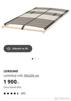 2x Rošt 80x200