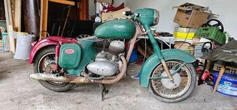 Jawa 250/353 kývačka