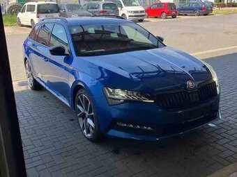Škoda Superb sportline TDI 110kw manuál/tažné/matrix/kamera