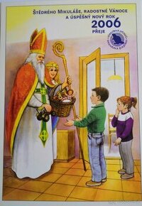 Prodám pohlednici MIKULÁŠ - 1