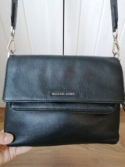 Kožená černá kabelka Michael Kors
