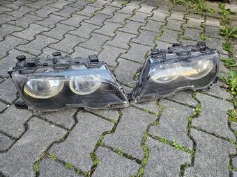 BMW E46 coupe díly BLATNÍKY, nárazníky, Světla lišty