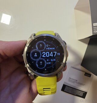 Prodám Garmin Fenix 8 51mm sapphire solar