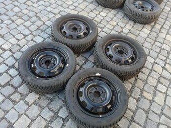 ZIMNÍ PNEU + DISKY 195/50R15 MERCEDES 15"