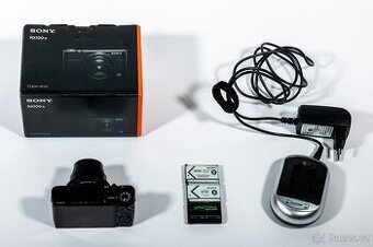 Sony RX100 mk VI + 3 náhradní baterie + karta + nabíječka