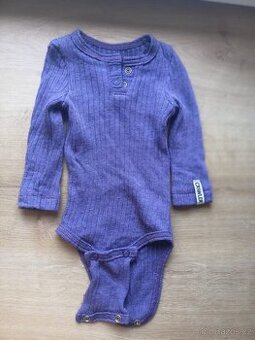 Rostoucí merino žebro body velikost 56+