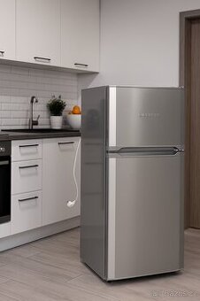 Lednic LIEBHERR s mrazákem nerez CTesf 2051 A+198L