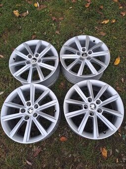 Alu kola 5x112 originál Škoda Octavia III R17