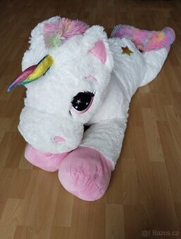 Plyšák jednorožec, velký 130cm