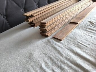 Prodám masivní orešakové obklady