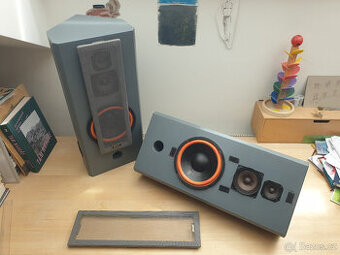 Třípásmové regálové reproduktory Krofi