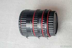 Mezikroužky pro Canon  s el. přenosem.