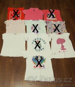 4x triko s krátkým rukávem vel.116