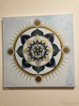 Ručně malovaná mandala
