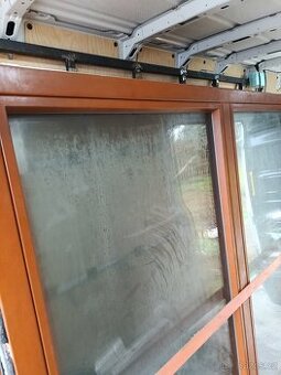 Nové dřevněná okna masív