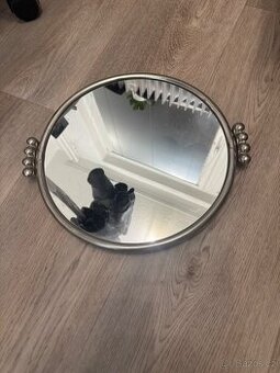 Retro zrcadlový tác