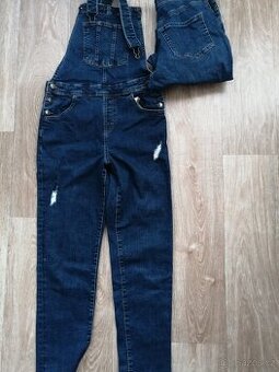 Dívčí džíny s laclem Reserved 164 dvojčata