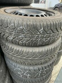 Plech disky 4x100 včetně zimních pneu 165/65R14