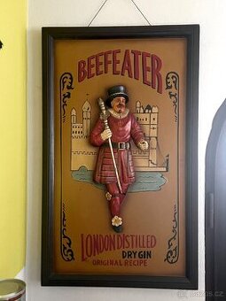 Beefeater vystouplý obraz