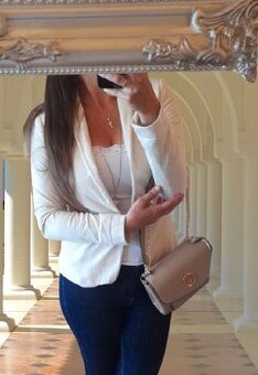 Zara ležérní melírové sako