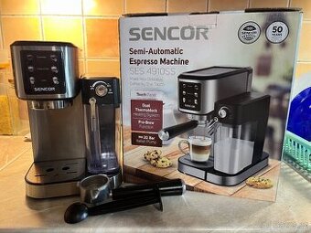 Prodám poloautomatický kávovar Sencor
