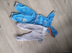 teplákovka, kalhoty na zimu 74/80