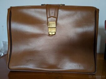 Příruční retro taška na dokumenty