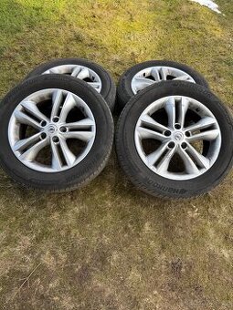Originál letní alu kola Nissan Qashqai 215/60R17 5x114,3