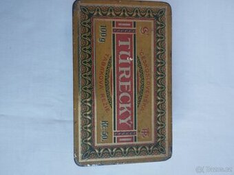 Stará plechová krabička