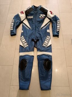 Yamaha R-Pánská kožená moto kombinéza, jednodílná