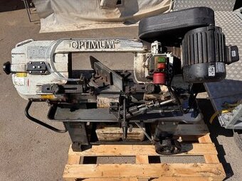 Kovoobráběcí pásová pila OPTIMUM S181 – 400V, plně funkční