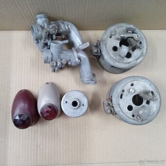 Zadní světla, zapalování Jawa 550, 555