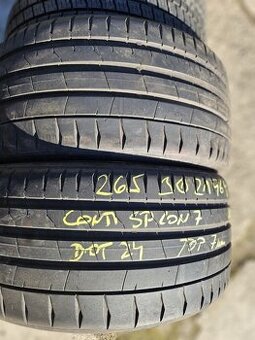 nové 265/30R21 (96Y) Continental Sport Contact 7 7mm 2ks