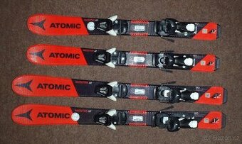 Dětské carv. lyže Atomic vel 80, 90cm super stav