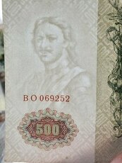 Originál bankovka 500 Rublů 1912