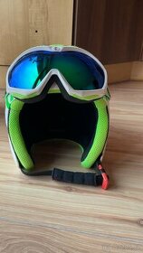 Dětská lyžařská přilba Neon + brýle Neon - 1