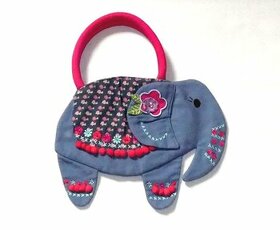 Dětská dívčí kabelka ve tvaru slona