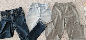 Dívčí kalhoty a džíny vel. 134,140 - 1