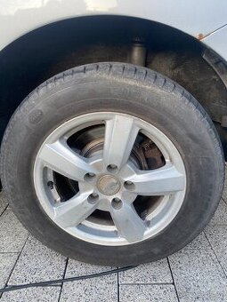 Alu disky 15” 5x114.3 s pneu