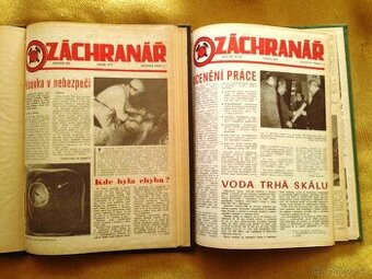 Svázané ročníky časopisu Záchranář