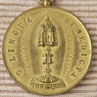 STAROŽITNÁ MEDAILE - SV. ANTONÍN PEDUÁNSKÝ