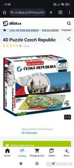 4D PUZZLE -THE COUNTRY OF ČESKÁ REPUBLIKA