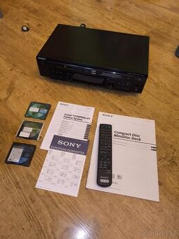 Combo,Kombo MD minidisc a CD SONY MXD-D3,top stav,čti popis