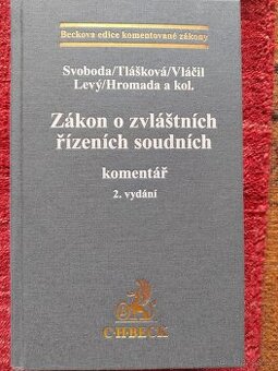 Zákon o zvláštních řízeních soudních - Komentář - C.H.Beck