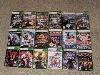 Hry akční, adventury, bojové, sport atd. XBOX 360 a XBOX ONE
