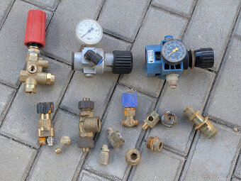 Redukční ventily, pneumatika, hydraulika