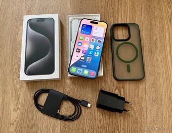 Apple iPhone 15 Pro, 256gb, ZÁRUKA