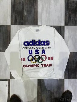 Adidas x Vintage 1988 USA Olympics Sweatshirt Medium