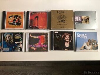 Prodám CD, Vangelis, Madonna, Queen, ABBA, Edith Piaf